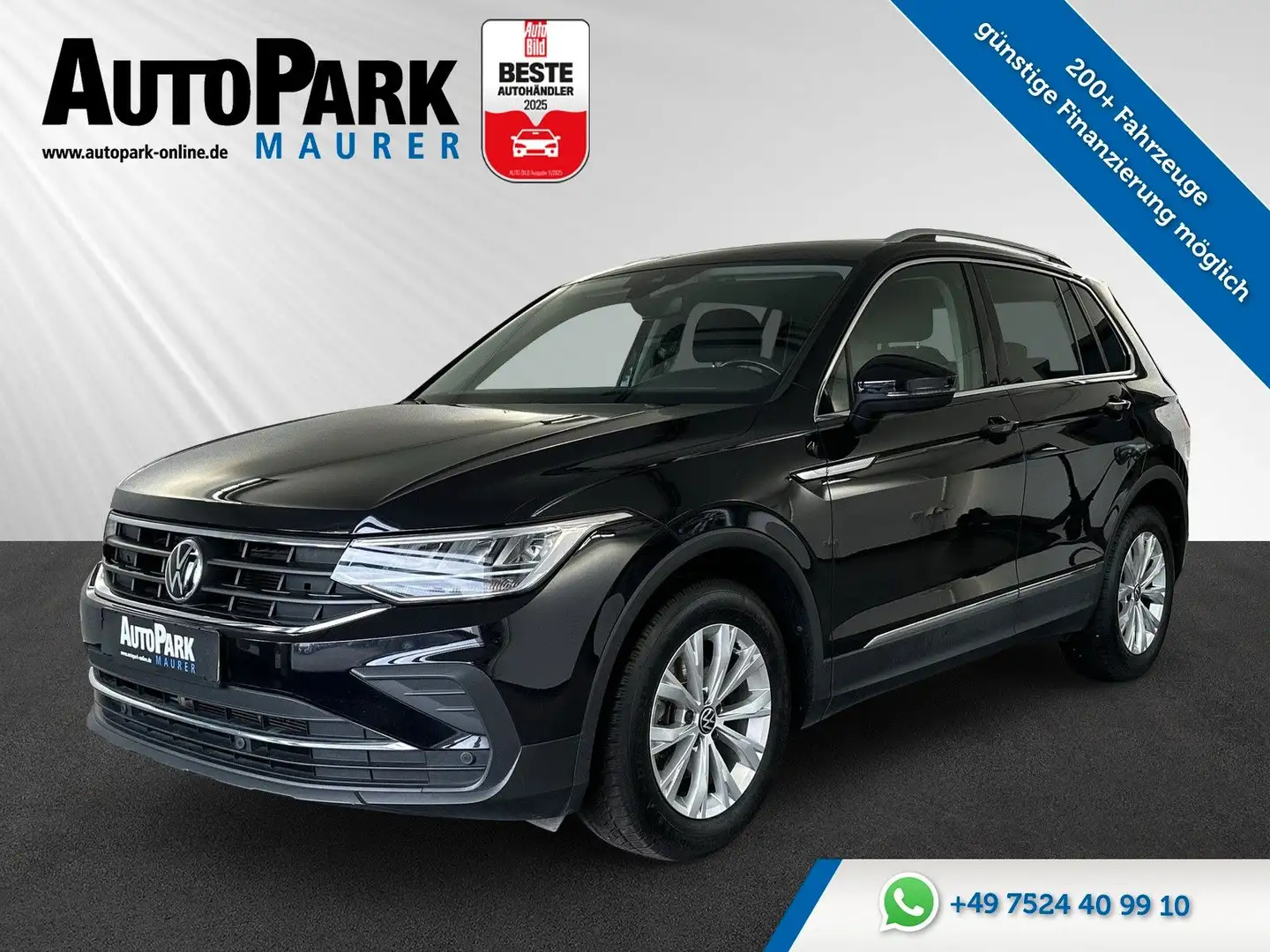 Volkswagen Tiguan Life*Ambiente*LED*PDC*ACC+ Abstandstempo* Zwart - 1