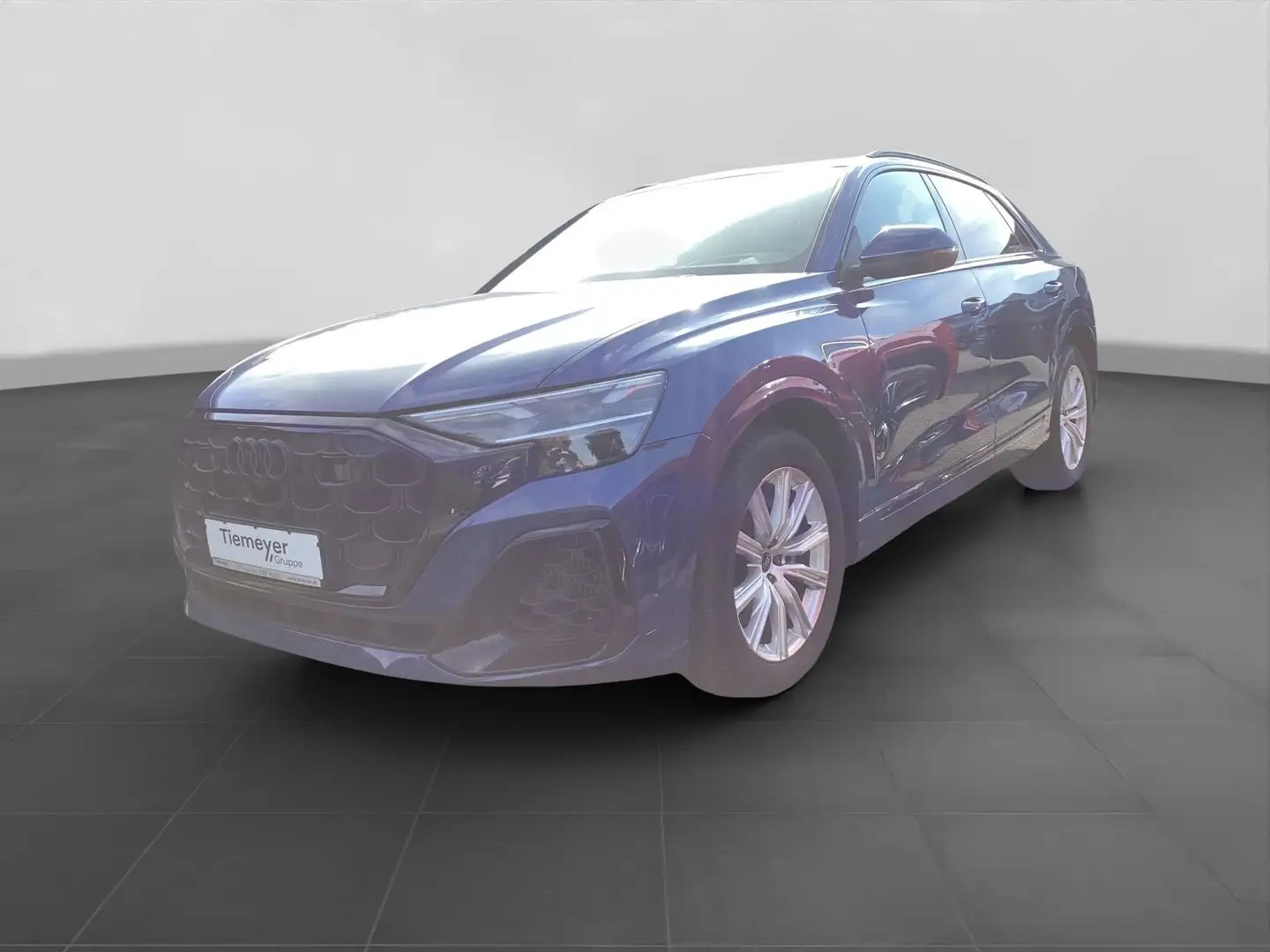 Audi Q8 55 TFSI Q 2x S LINE UPE114 AHK LUFT MEMORY Hu Blau - 2