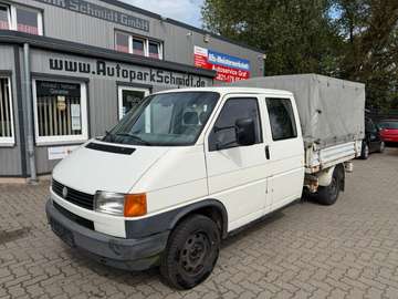 VW T4 DOKA°PRITSCHE°6-SITZER°AHK°TÜV 07/2026