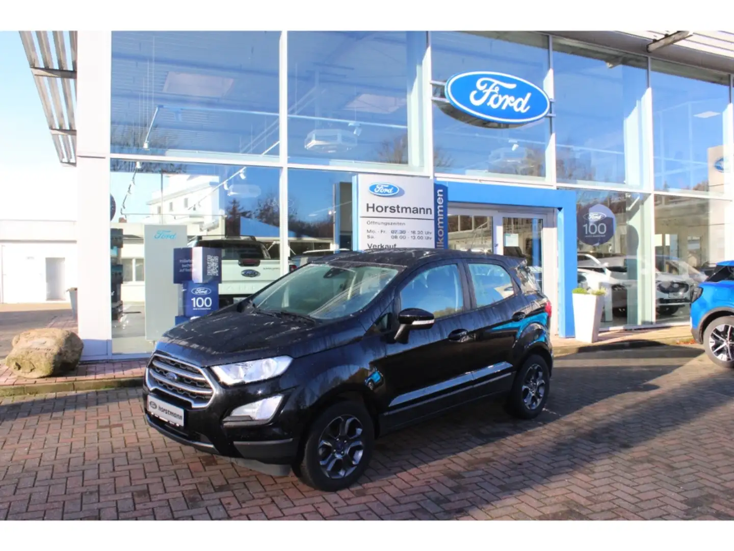 Ford EcoSport COOL & CONNECT, AHK, BEH. WSS & SITZE, LM, Schwarz - 1