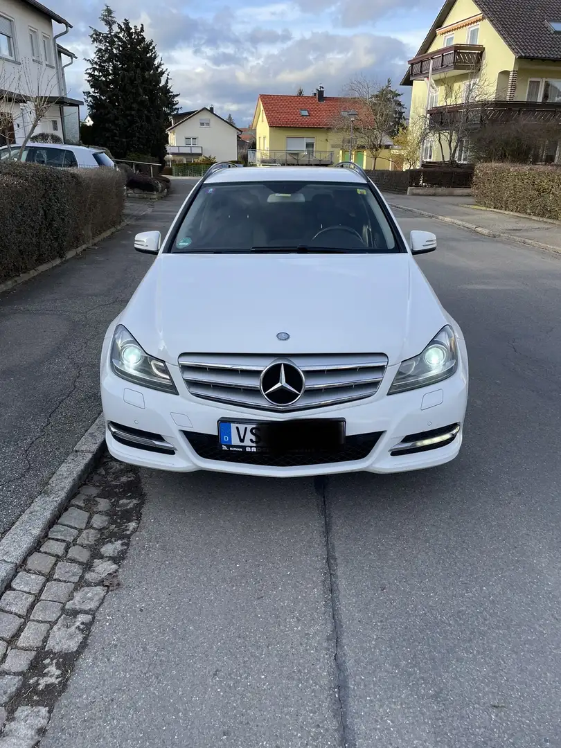 Mercedes-Benz C 180 T CDI DPF (BlueEFFICIENCY) Elegance Tüv bis10.202 Weiß - 1