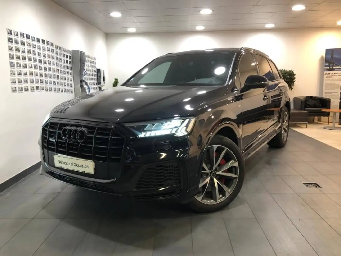 Audi SQ7 55 TFSI e 380ch S line quattro Tiptronic 5 places Noir - 1