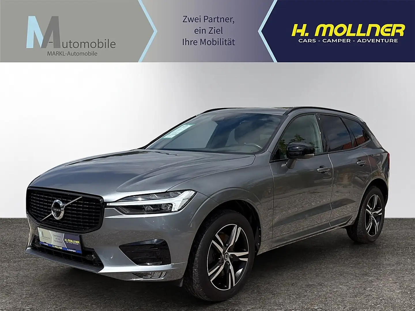 Volvo XC60 XC 60 B4 (Diesel) 2WD R-Design Mild-Hybrid 2WD (EU Silber - 1
