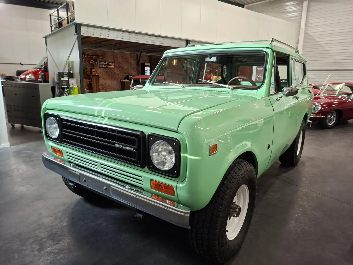 Oldtimer International Harvester Scout 2 Verde - 1