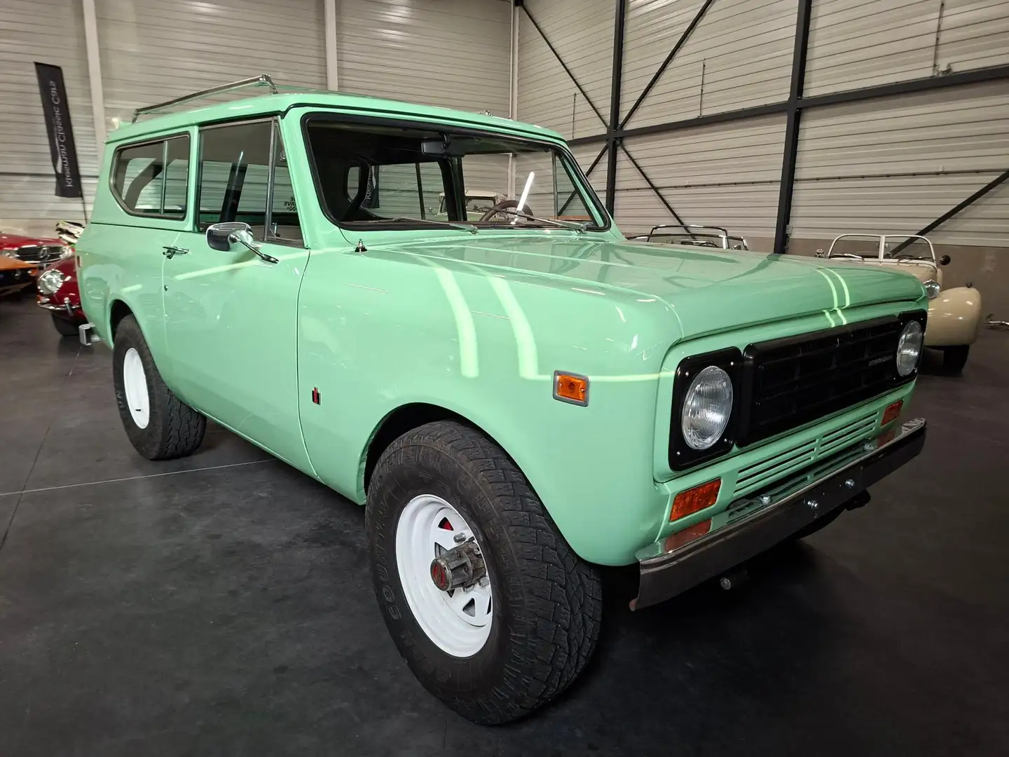Oldtimer International Harvester Scout 2 Verde - 2
