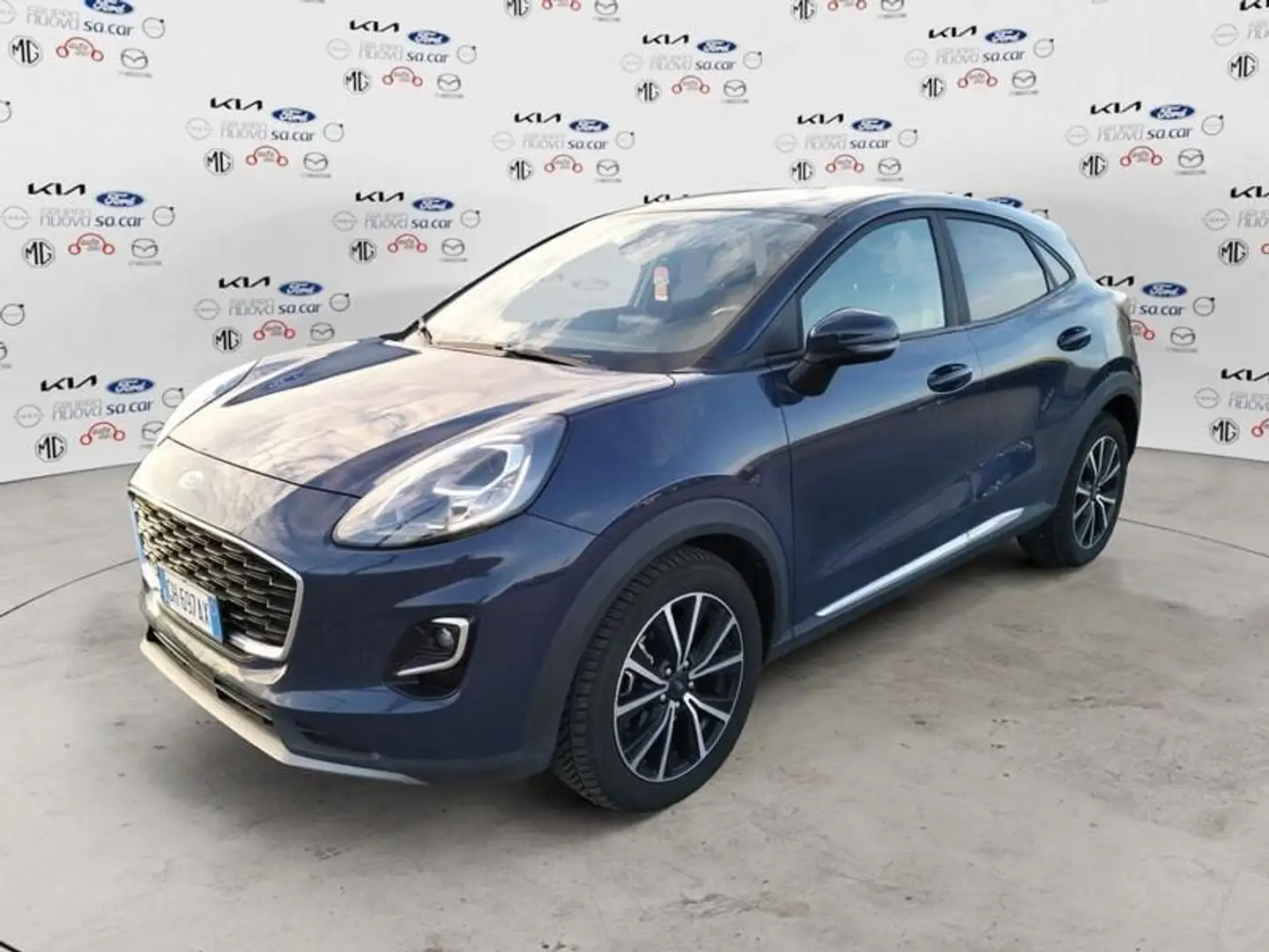 Ford Puma 1.0 EcoBoost Hybrid 125 CV S&S Titanium Blu/Azzurro - 1