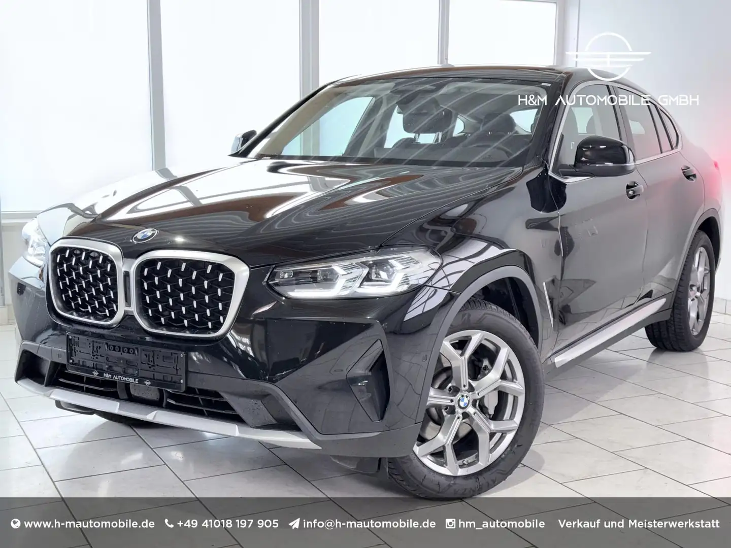 BMW X4 xDrive 30i - ACC/LED/CarPlay/Leder Schwarz - 1