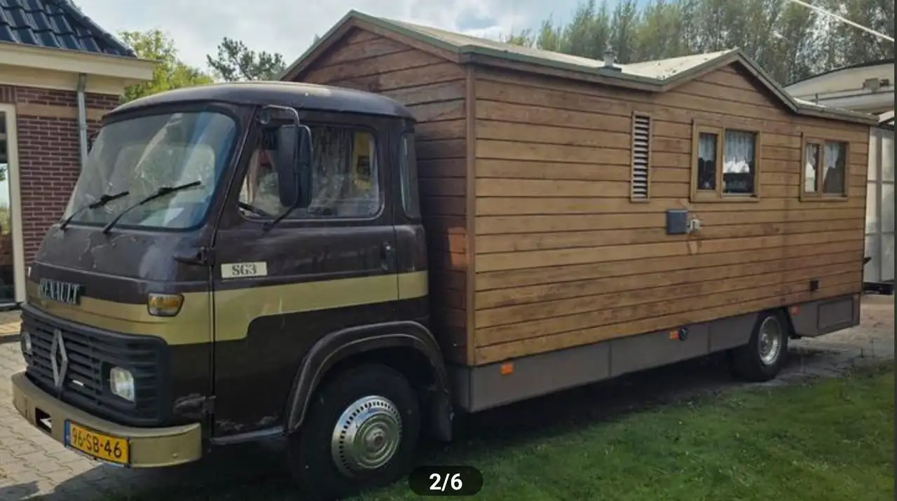 Renault Camper Tinyhouse Oldtimer Uniek, foto 4