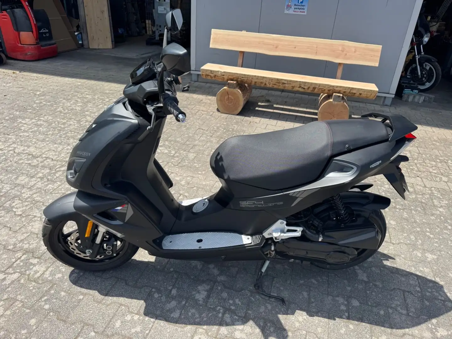 Peugeot Speedfight 4 50 A/C Sportline Schwarz - 2