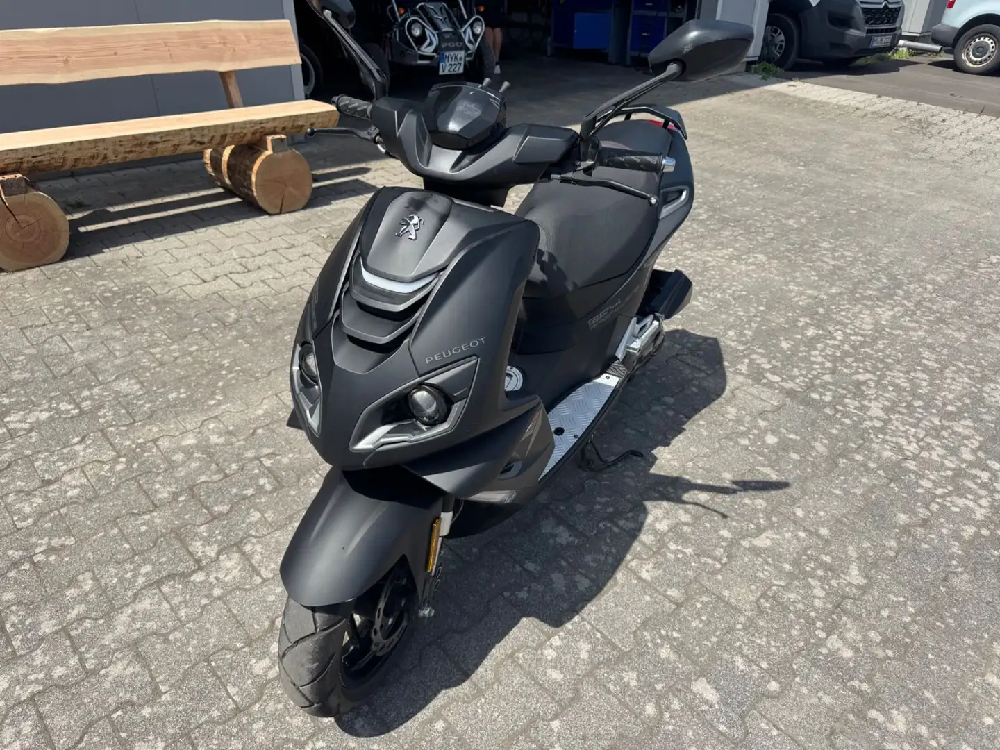 Peugeot Speedfight 4 50 A/C Sportline Schwarz - 1