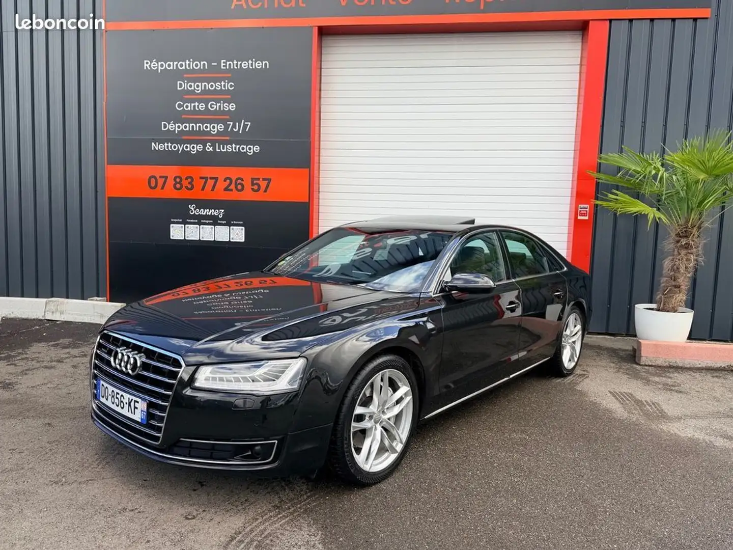 Audi A8 Phase 2 Berline 3.0 TDI 258 CV QUATTRO TIPTRONIC BOITE AUTO- pack luxe Nero - 2
