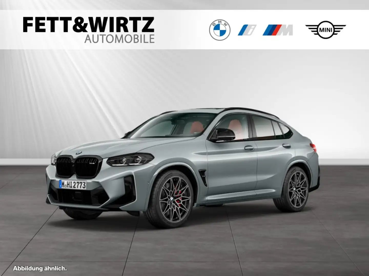 BMW X4 M Competition|Panorama|Head-Up|H/K Grau - 1