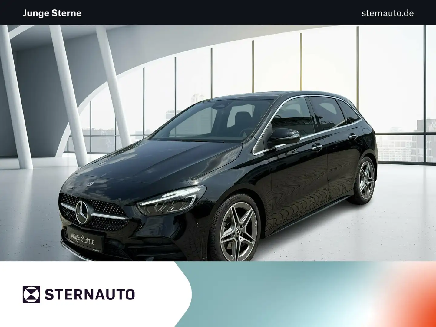 Mercedes-Benz B 200 B 200 AMG Advanced Plus Pano Ambiente RüCam Sitzhe Nero - 1