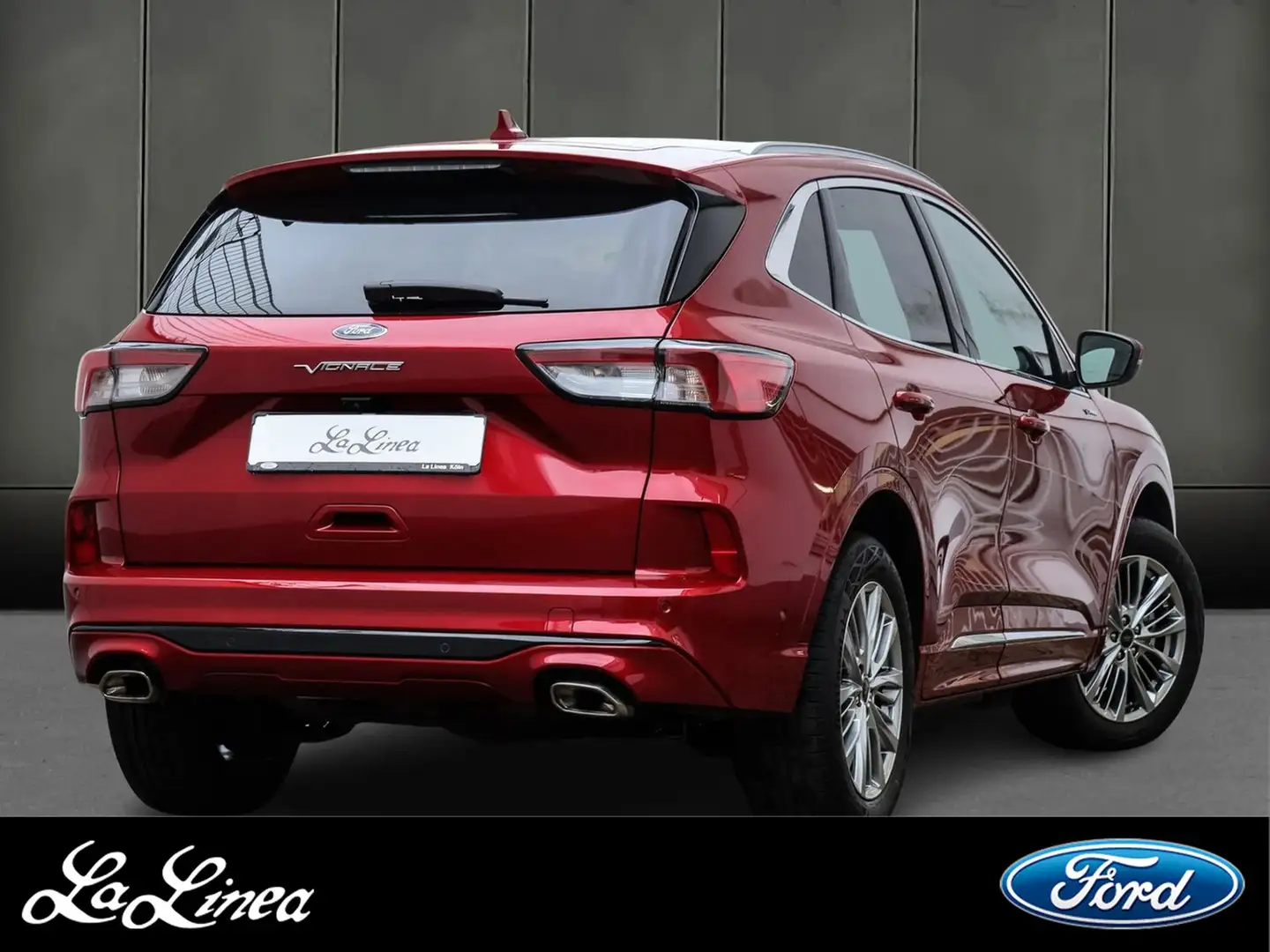 Ford Kuga Vignale Plug-In Hybrid PHEV Rot - 2