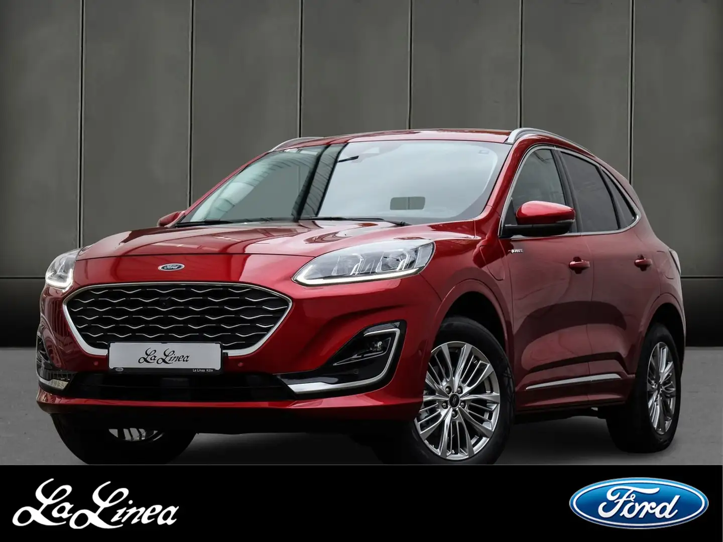 Ford Kuga Vignale Plug-In Hybrid PHEV Rot - 1