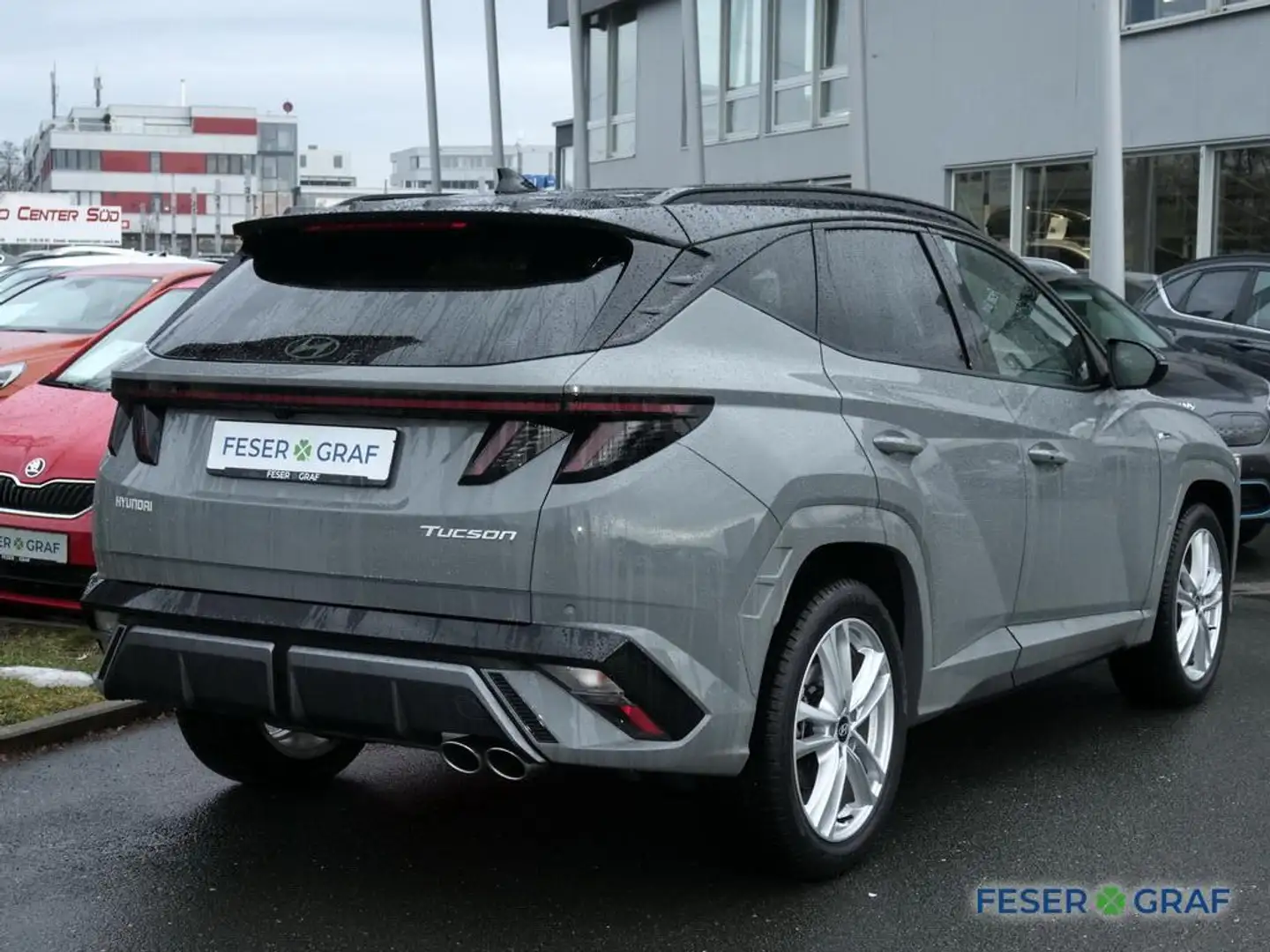 Hyundai TUCSON N-LINE MATRIX NAV SHZ LHZ CAM CARPLAY HuD Schwarz - 2