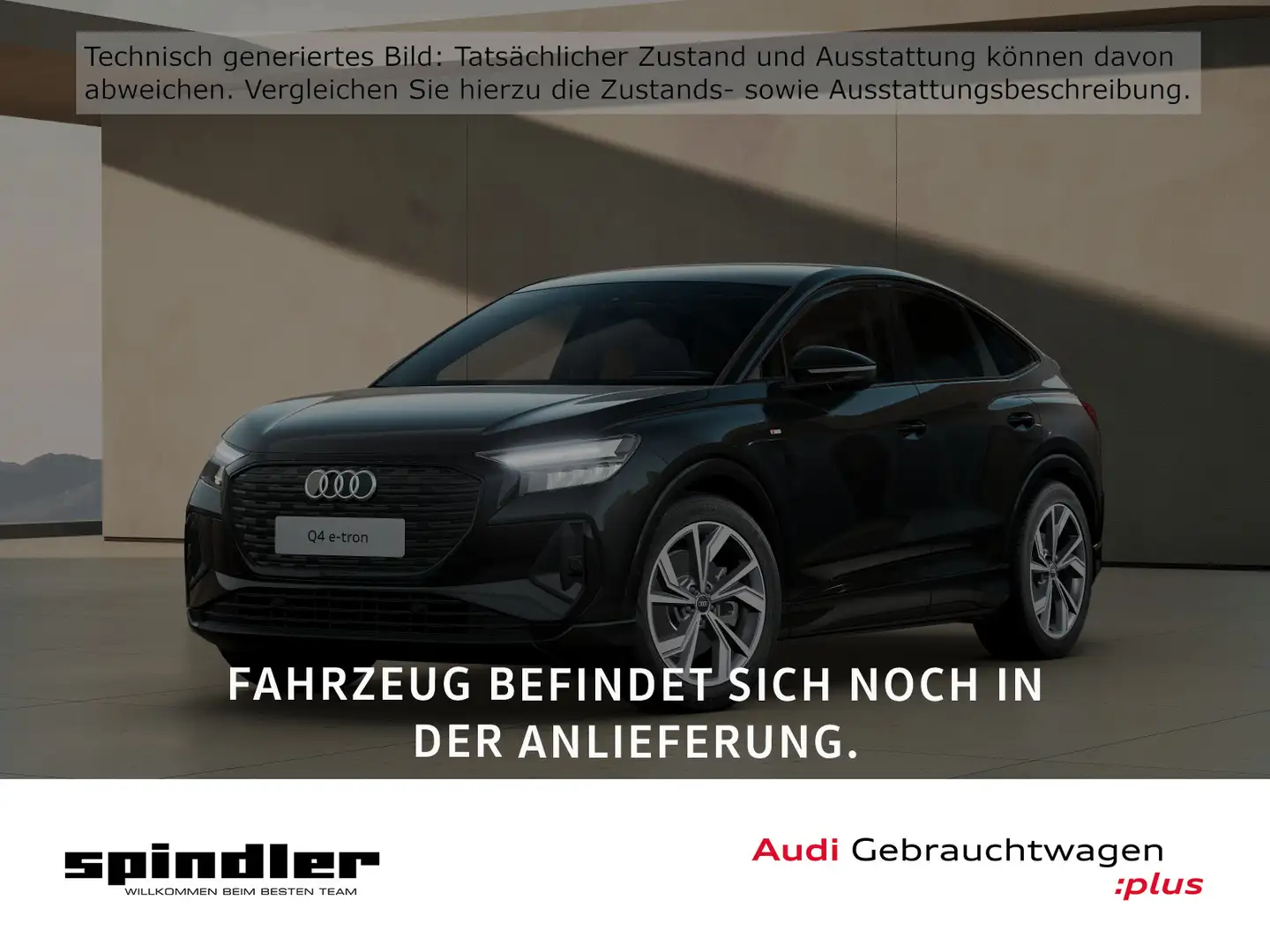 Audi Q4 e-tron S-Line 40 / Navi+, LED, RFK Schwarz - 1