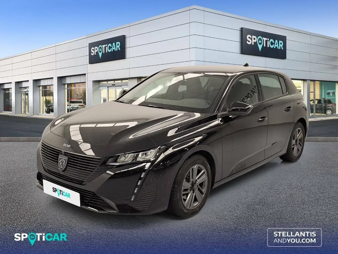 Peugeot 308 1.2 PureTech S&S Active Pack 130 Negro - 1