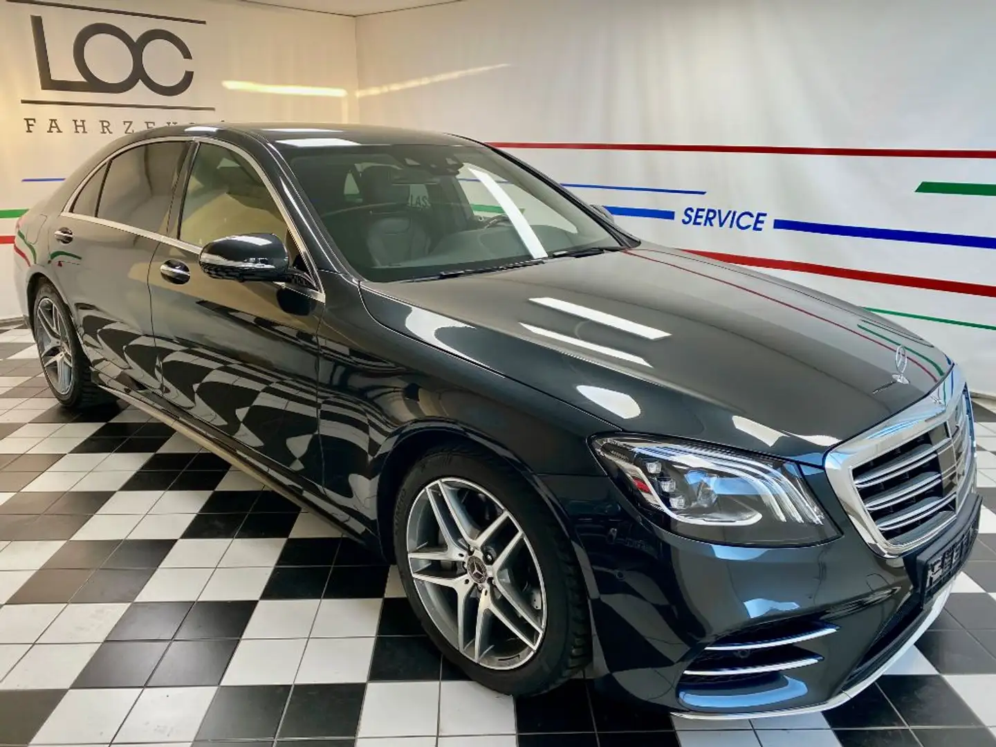 Mercedes-Benz S 400 d L 9G AMG Line *Chauffeur/360°/MULTIBEAM LED Zwart - 1