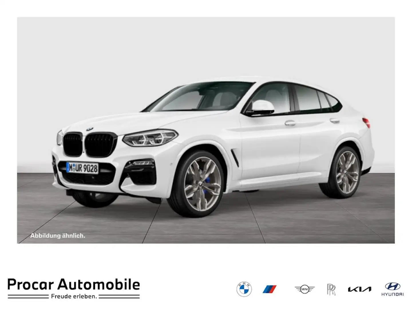 BMW X4 M 40i Gestiksteuerung Head-Up HK HiFi DAB LED Blanc - 1