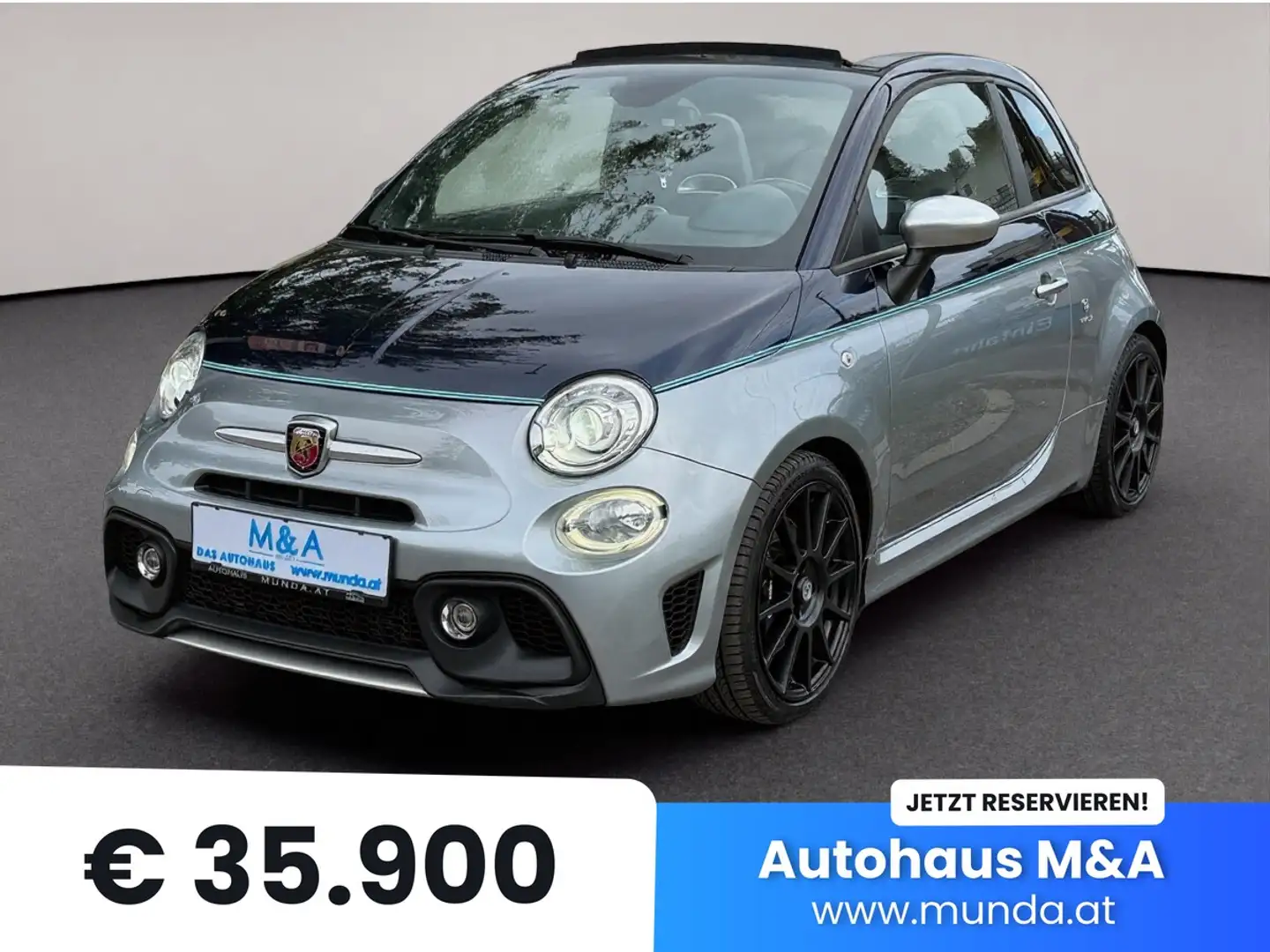 Abarth 695C Cabrio RIVALE Blau - 1