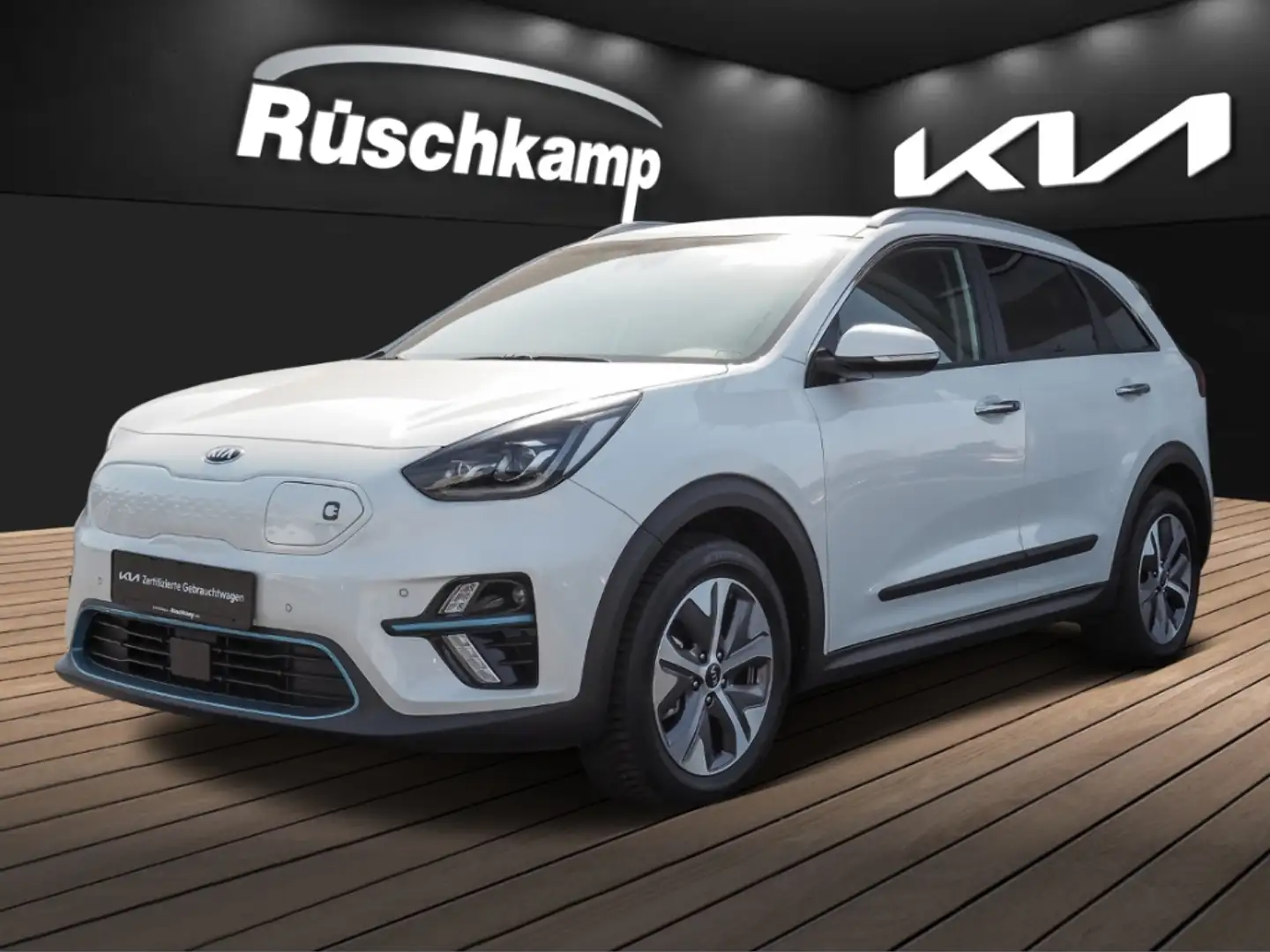 Kia Niro e-Spirit Navi Leder JBL Klimasitze LED ACC Apple C Wit - 1