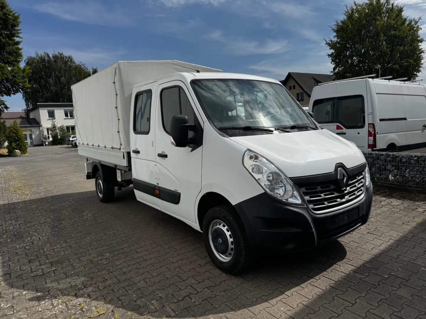 Renault Master L3 Doka Pritsche 4x4*Allrad* Standheizung Weiß - 2