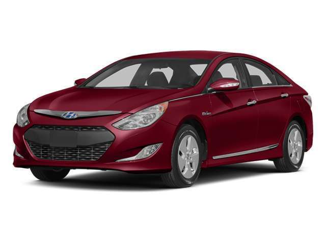 Red 2013 Hyundai Sonata Hybrid Sedan Front-Wheel Drive 6-Speed Automatic