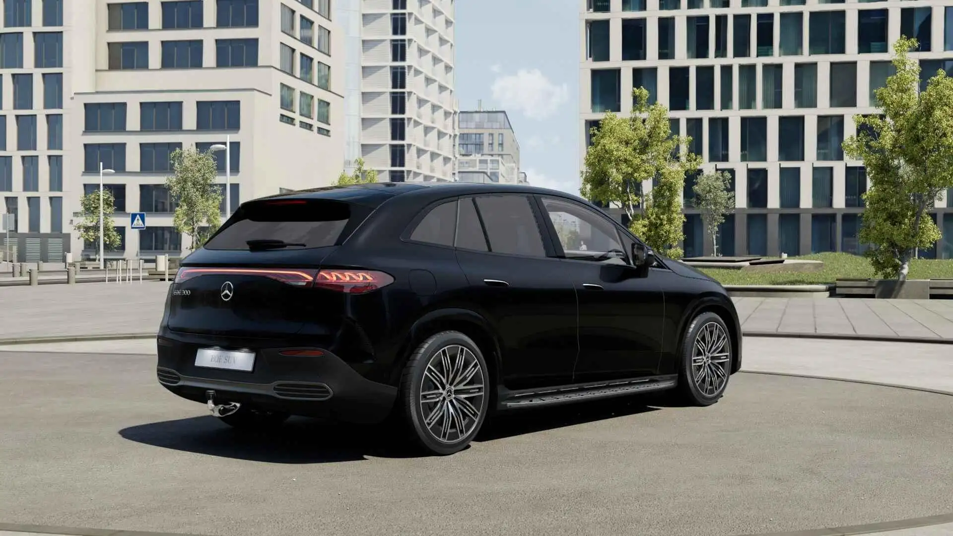 Mercedes-Benz EQE SUV 300 AMG Line 91 kWh | Achterasbesturing | Night pa Noir - 2