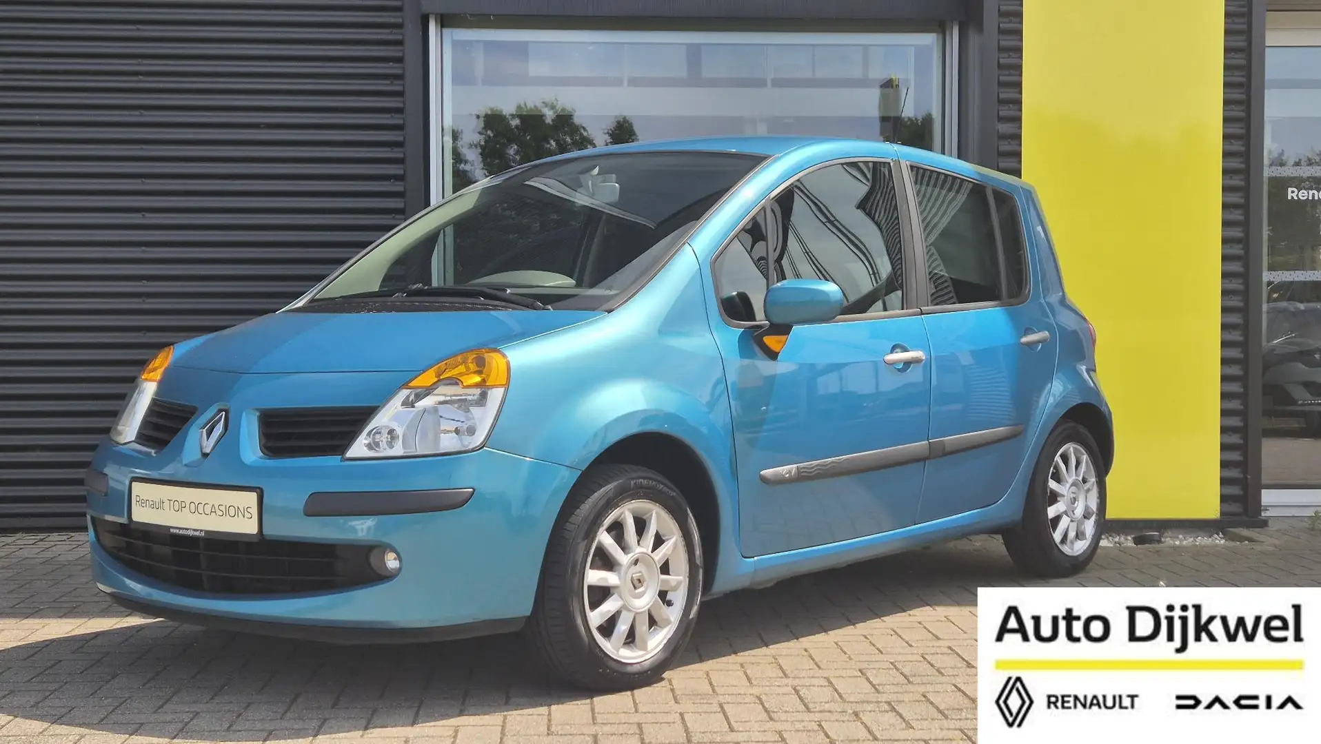 Renault Modus 1.2-16V Dynamique Comfort Airco, Cruise Control, T Blauw - 1