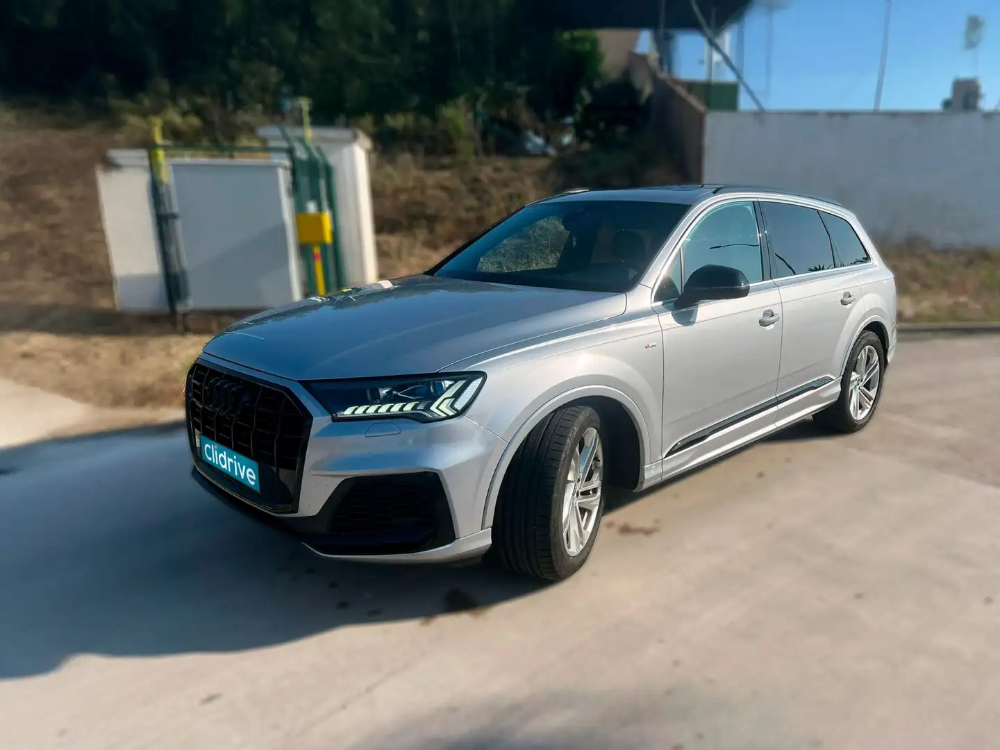Audi Q7 50 TDI S line quattro Gris - 2