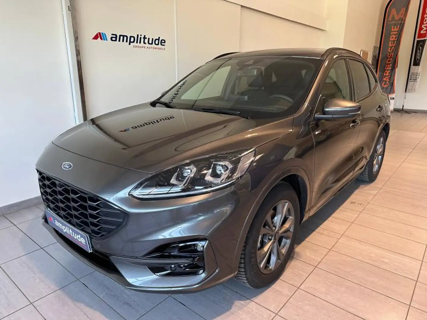Ford Kuga 2.5 Duratec 190ch FHEV E85 ST-Line X BVA Grijs - 1