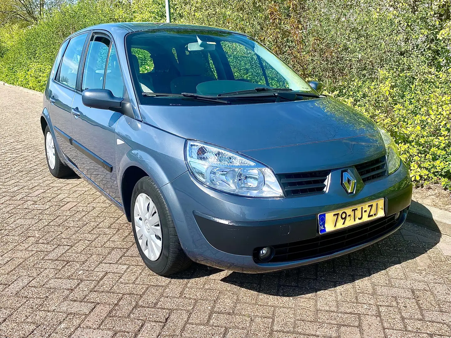 Renault Scenic 1.6-16V Busines Line Cruise|Clima Nieuwe APK Grijs - 1