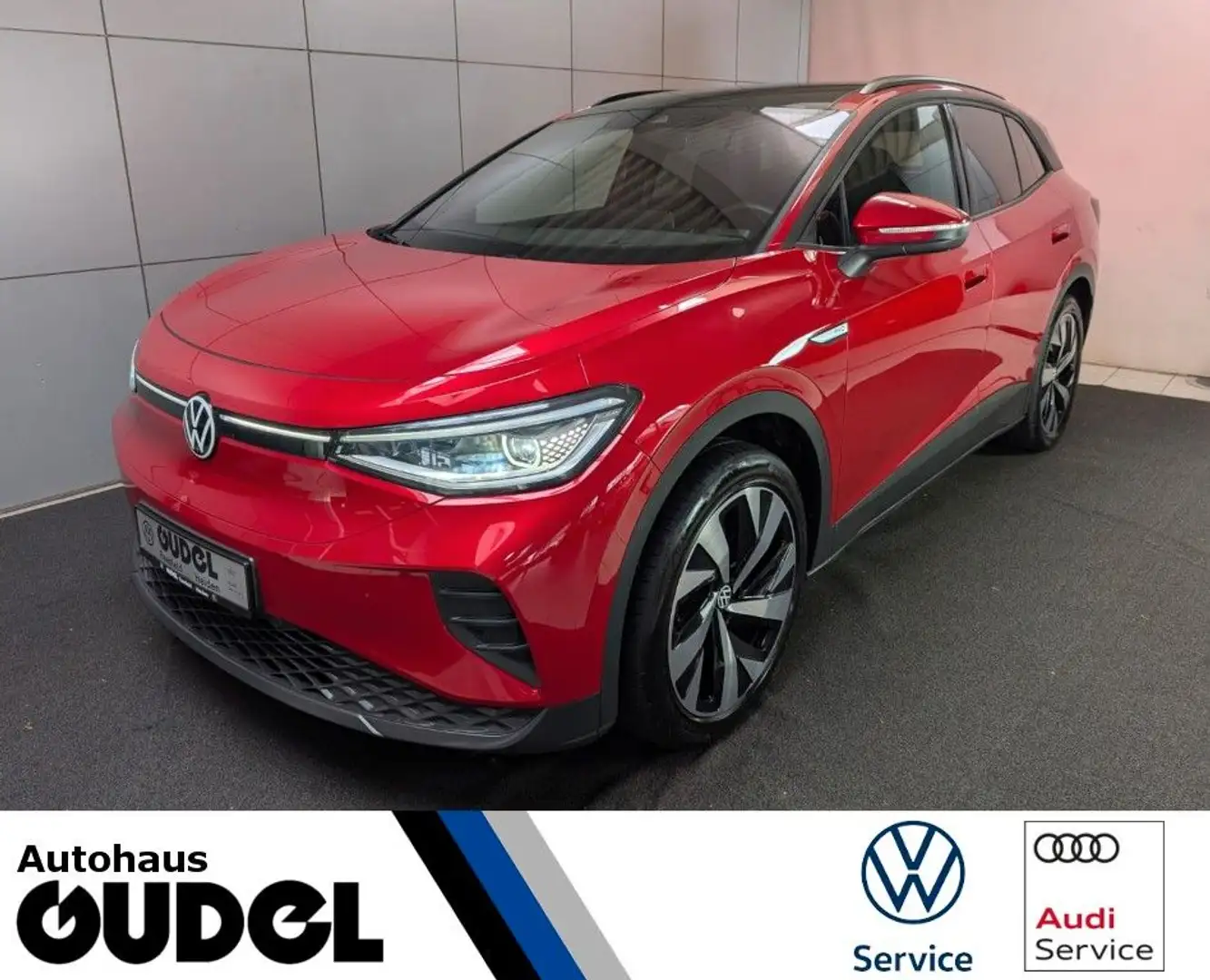 Volkswagen ID.4 Pro Performance 150kW/77kWh Wärmepumpe 20" Roşu - 1