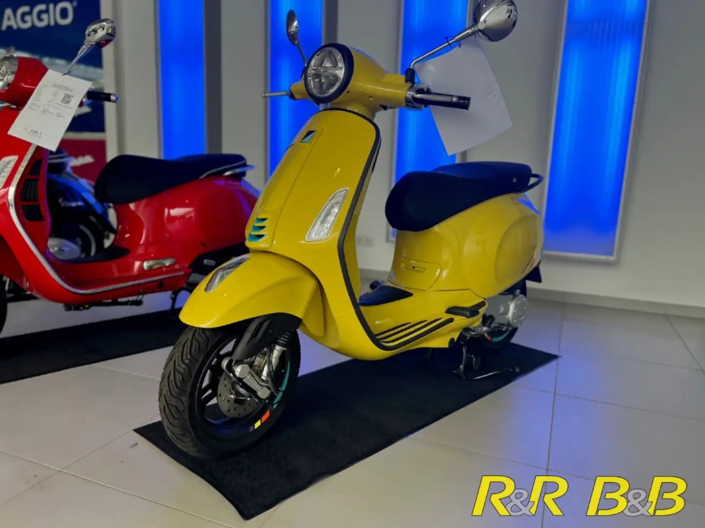 Vespa Primavera 50 S E5 AT FSE+BT+KEYLESS+LED+ALU+KAT+GARANTIE Gelb - 1