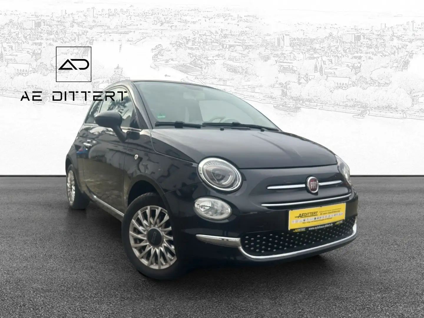 Fiat 500C Lounge Noir - 2