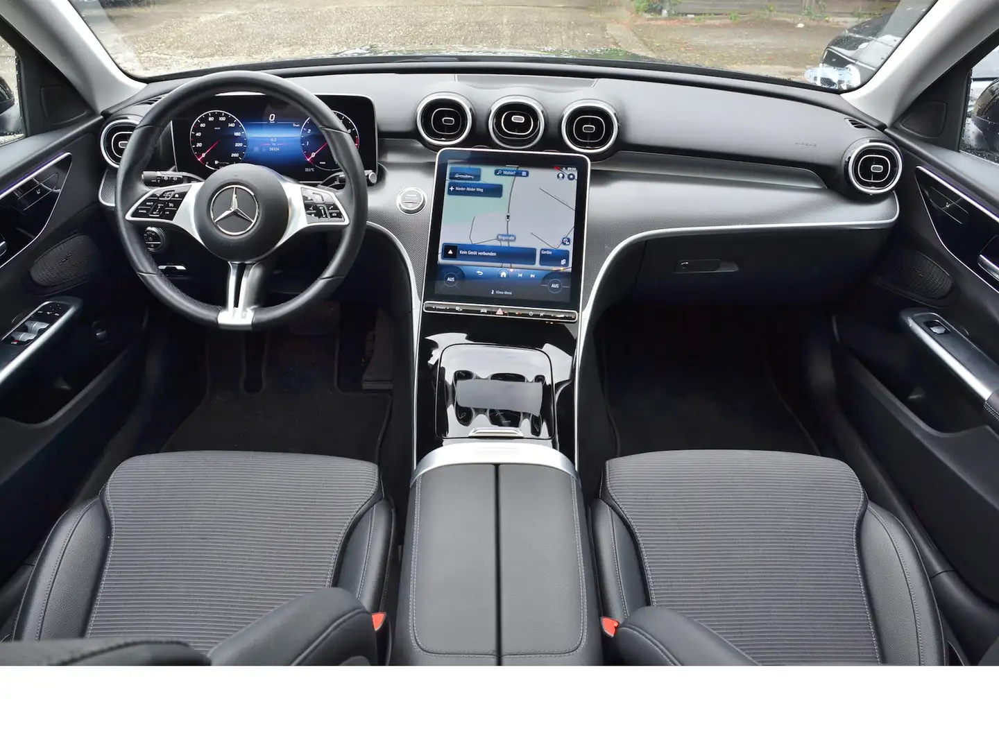 Mercedes-Benz C 200 T Avantgarde (Pano Business Spur Assistenz Noir - 2