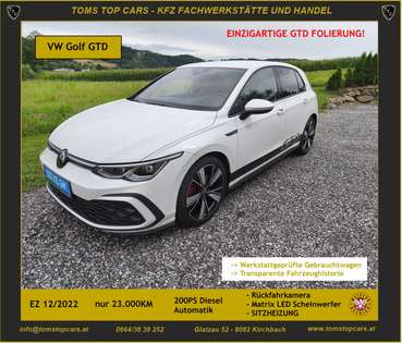 Volkswagen Golf GTD Service NEU, Rückfahrkamera, nur 23.000 KM
