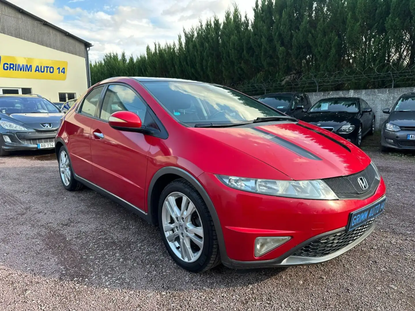 Honda Civic 2.2 CTDI Executive Cuir Navi Rouge - 1
