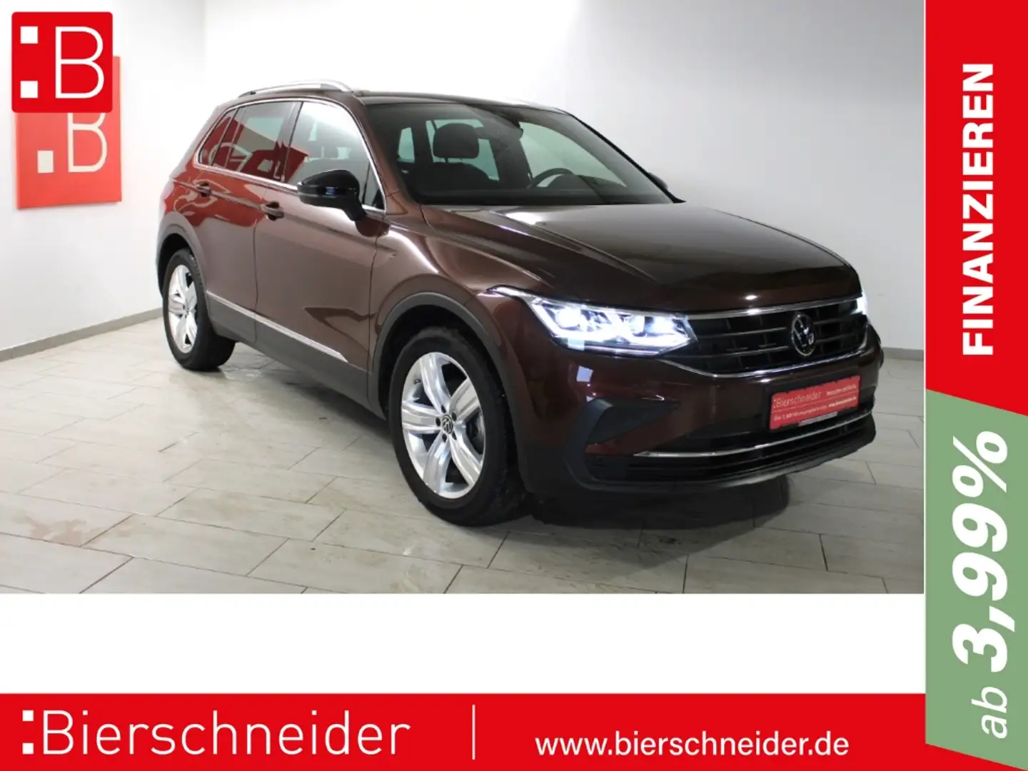 Volkswagen Tiguan 1.5 TSI DSG Move 19 AHK STAND 5J.-GARANTIE Braun - 1