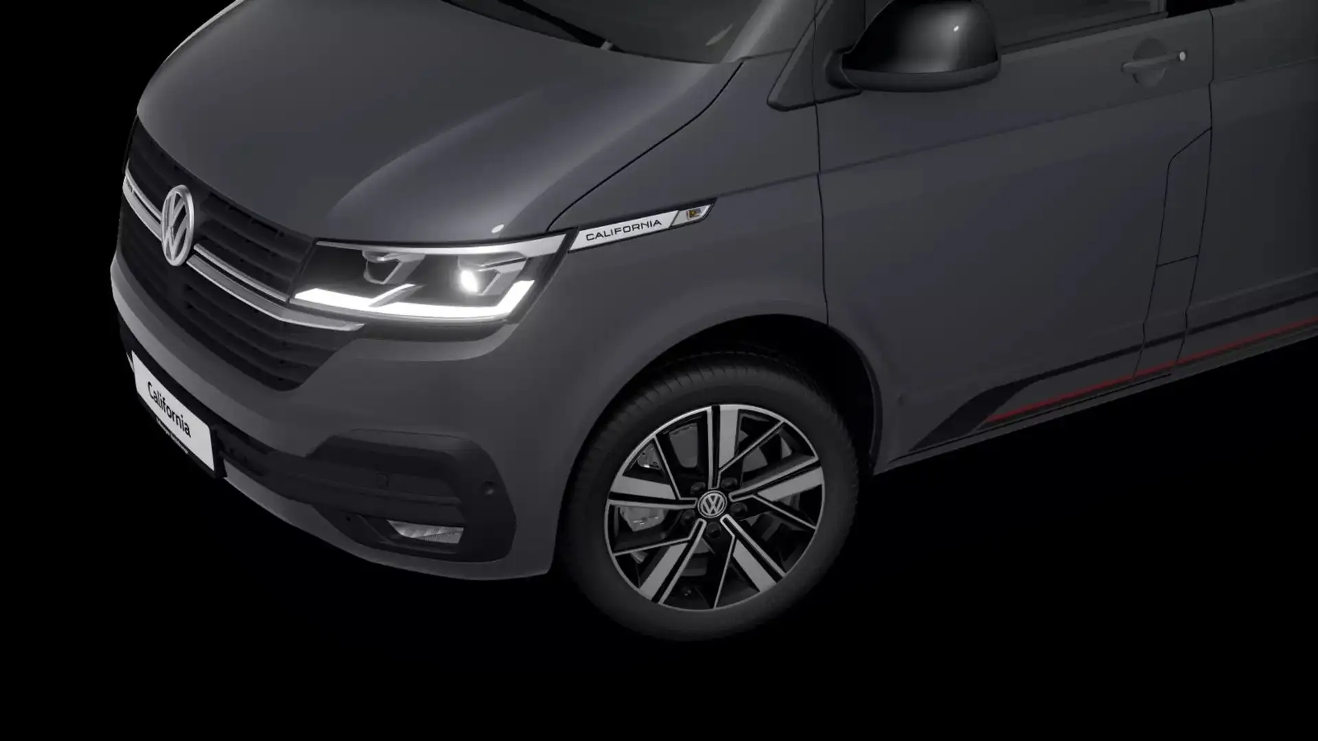 Volkswagen T6 California Beach Tour Edition CAM StandH.AHK Gri - 2
