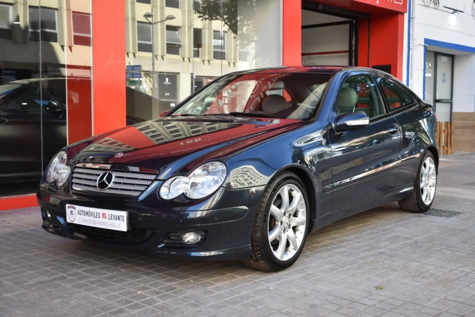 Mercedes-Benz C 220 Sportcoupé CDI Classic Azul - 1