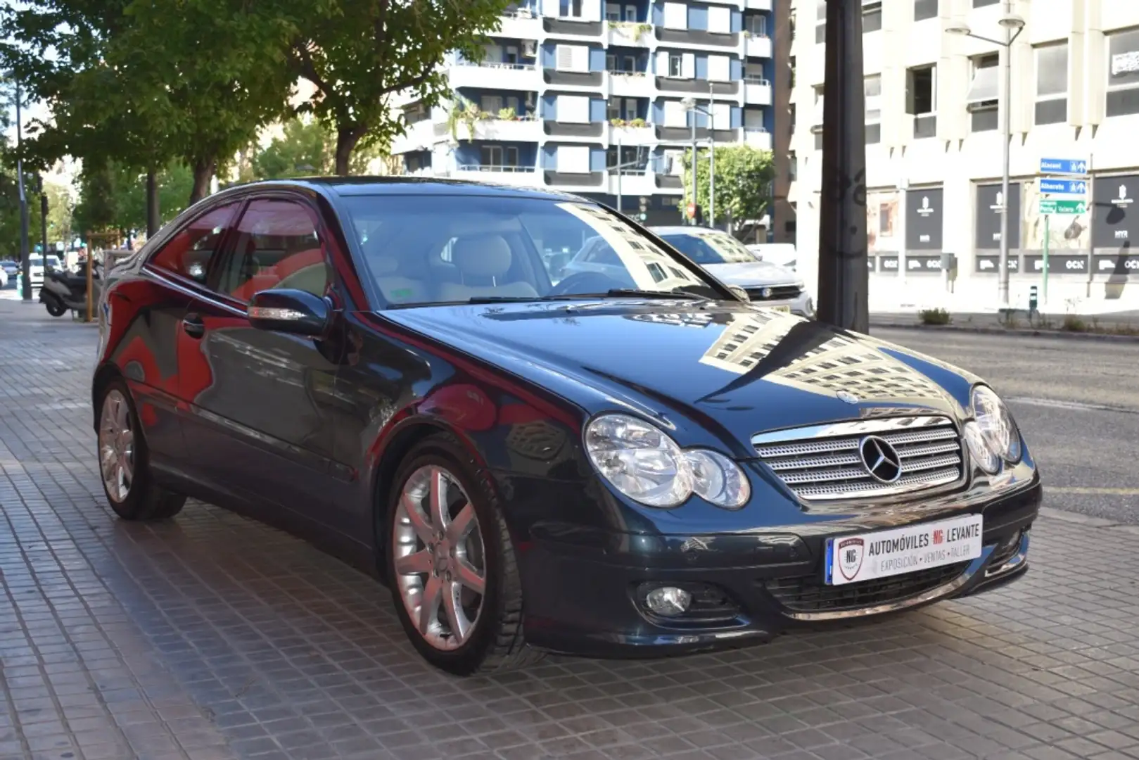 Mercedes-Benz C 220 Sportcoupé CDI Classic Azul - 2