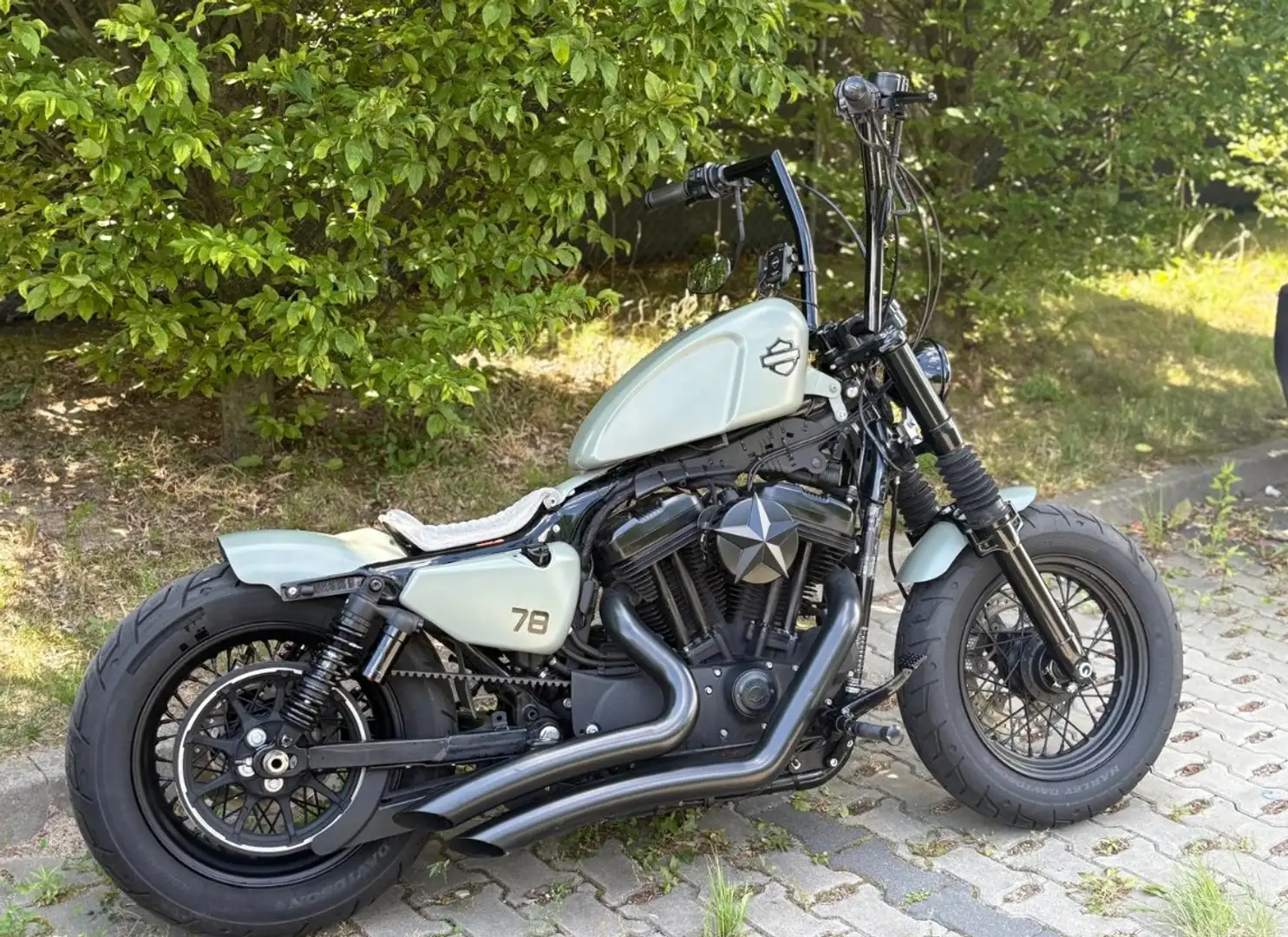 Harley-Davidson Sportster 1200 zelena - 2