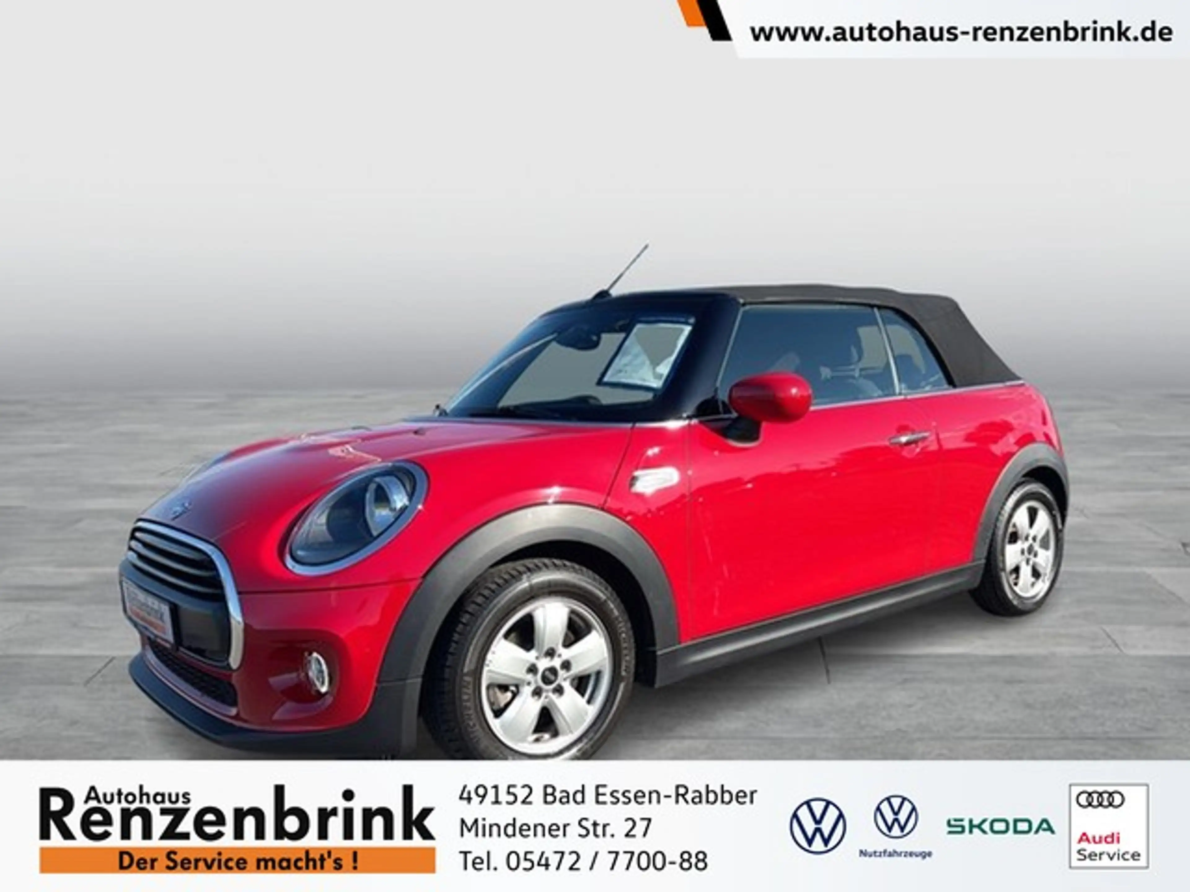 MINI One Cabrio 1.5 Salt Licht- + Winter-Paket Windschott
