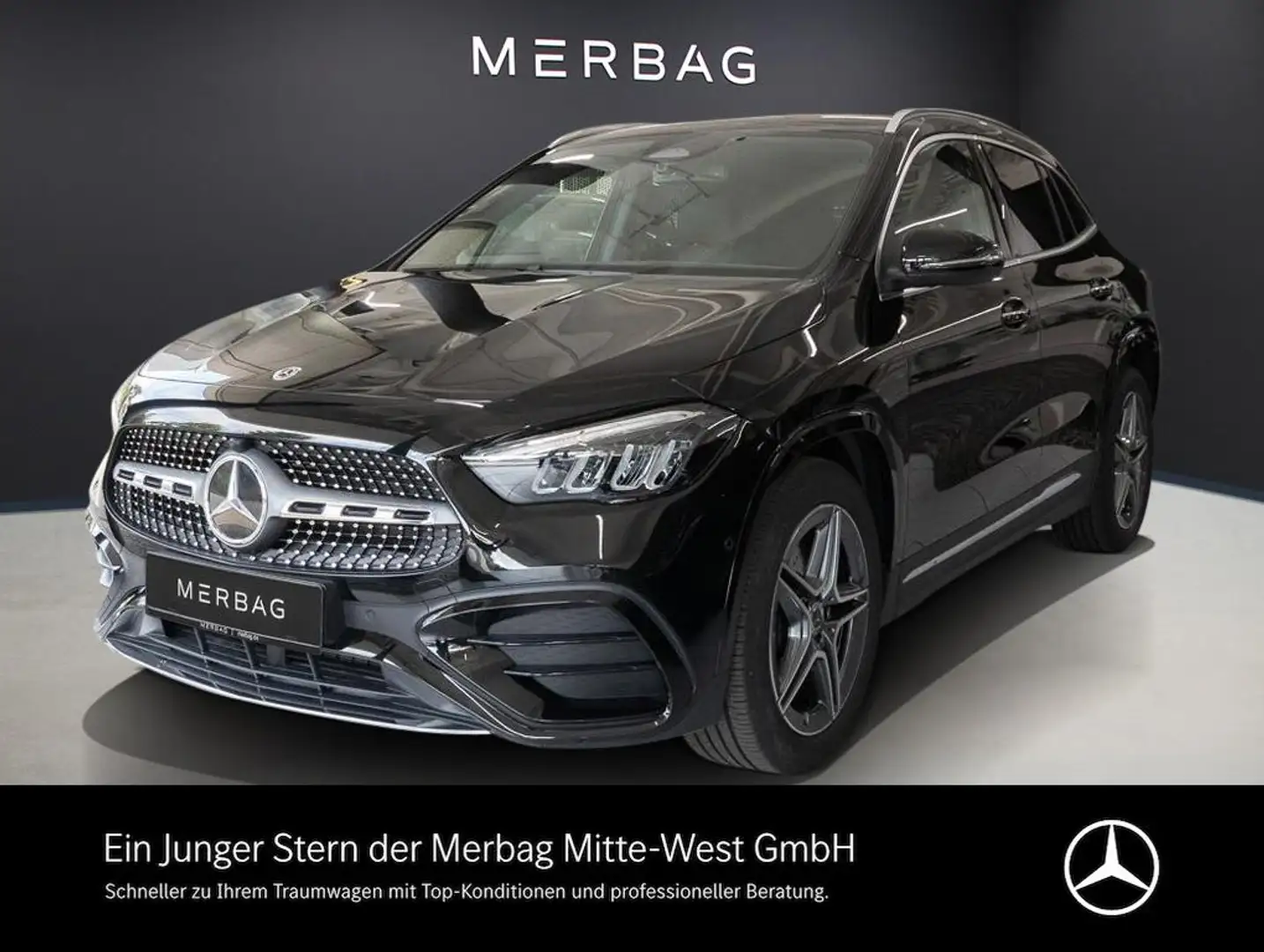 Mercedes-Benz GLA 180 SpurW W-Paket S-Sitz KeyLess ParkAss. Schwarz - 1