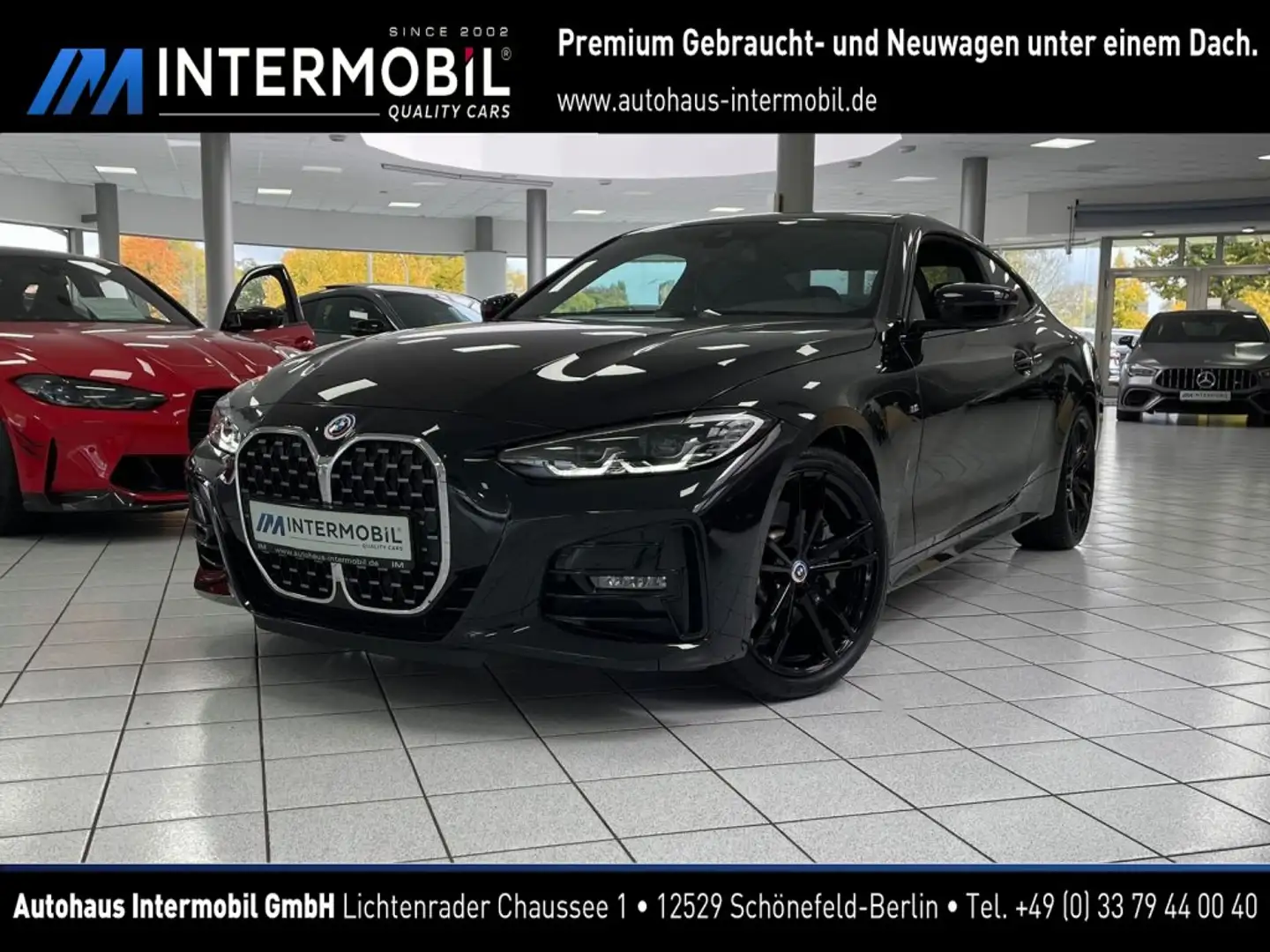 BMW 430 i xDrive Coupe M-Sport *KEYL*MEMO*H-K*TOTW* Schwarz - 1