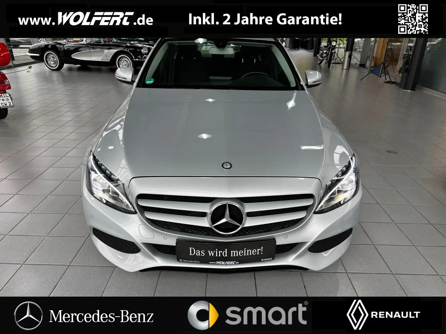 Mercedes-Benz C 180 C 180 CGI mit 2 Jahren Mercedes-Benz Garantie Argent - 2
