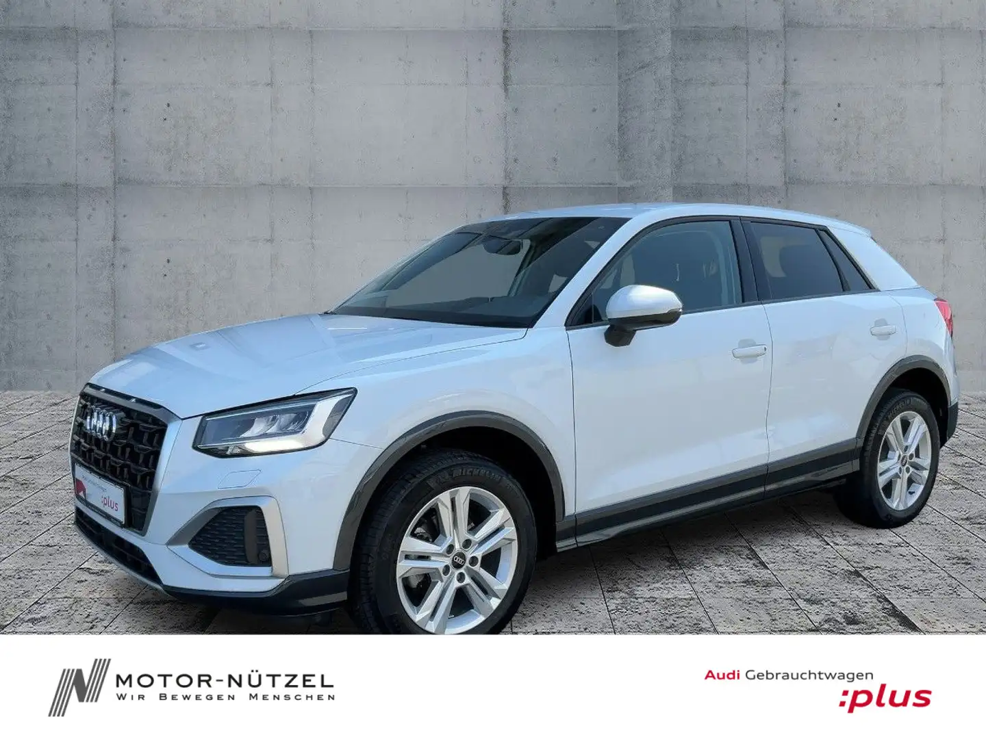 Audi Q2 30 TFSI ADVANCED LED+PDC+GRA+SHZ+AHK+LM Weiß - 1