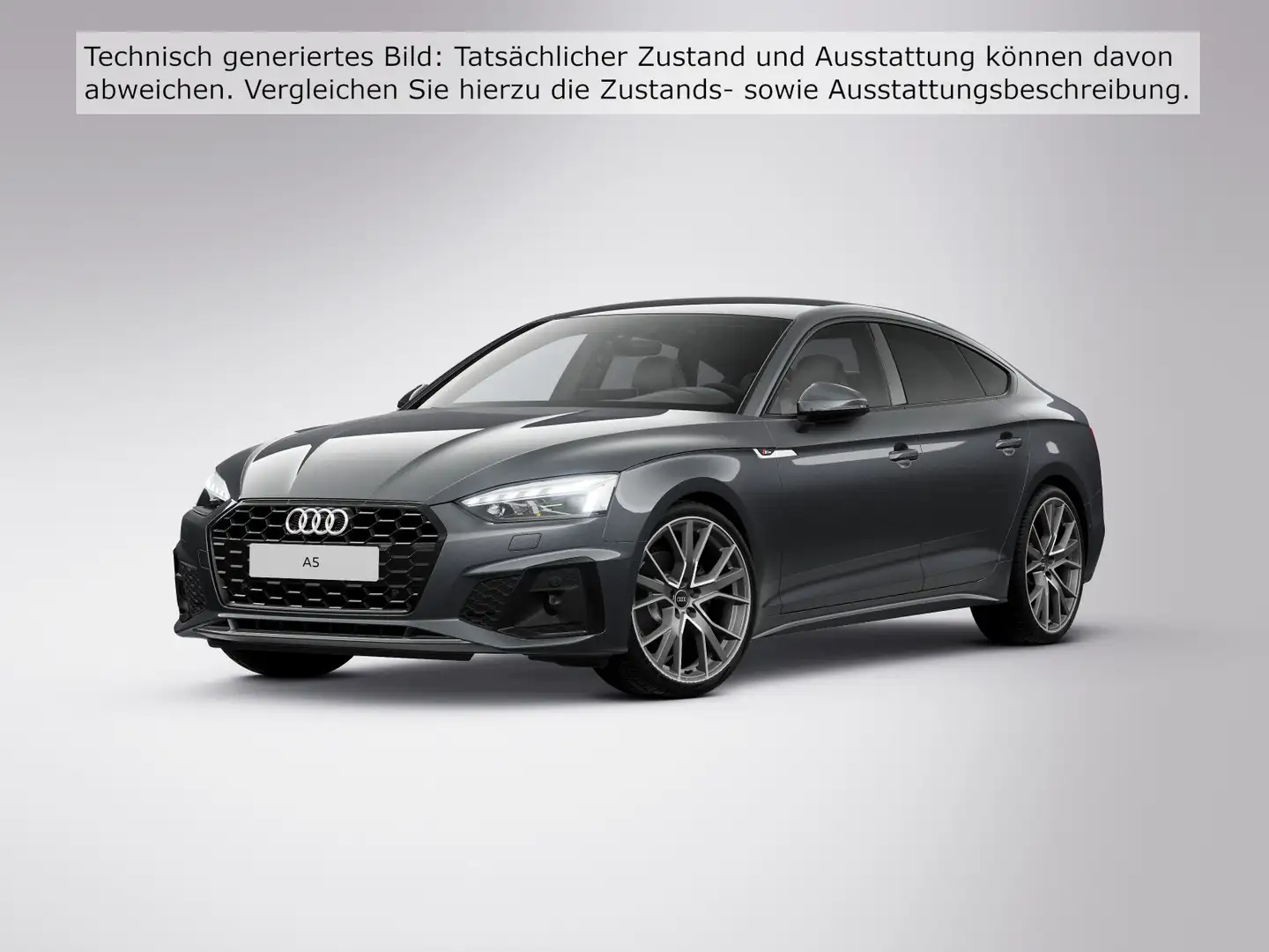 Audi A5 S line business 35 TFSI S tr. Gris - 2